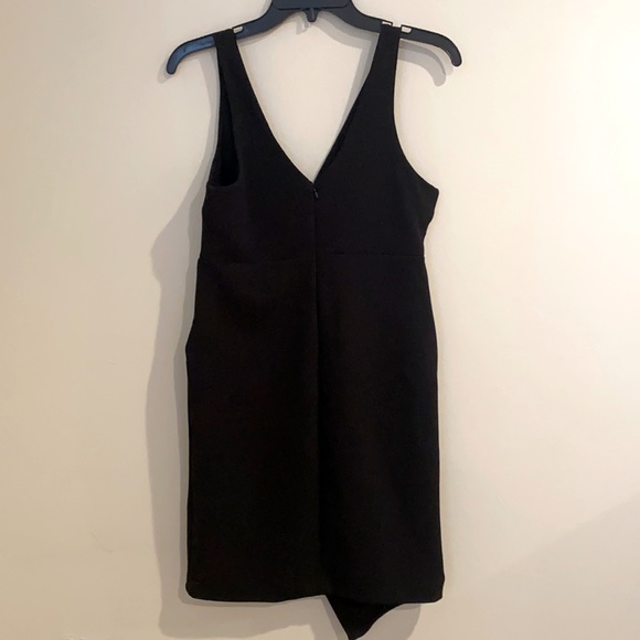 LUSH - Asymmetrical Little Black Dress - Picture 1 of 3